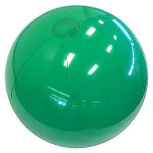 24'' Solid Green Beach Balls