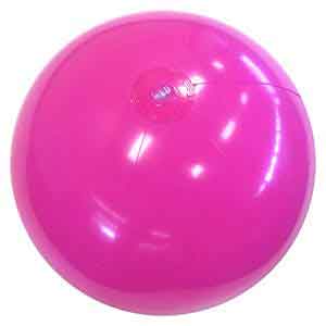 20'' Solid Hot Pink Beach Balls