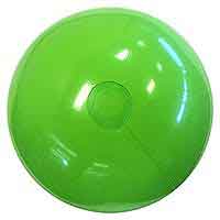 24'' Solid Lime Green Beach Balls