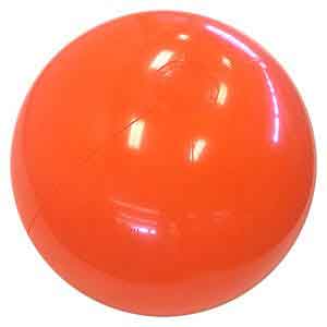 20'' Solid Orange Beach Balls