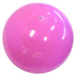 24'' Solid Pink Beach Balls