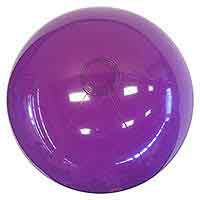 24'' Solid Purple Beach Balls