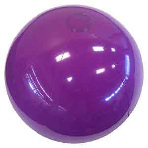 24'' Solid Purple Beach Balls