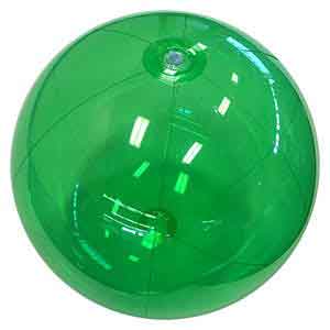 24'' Translucent Green Beach Balls