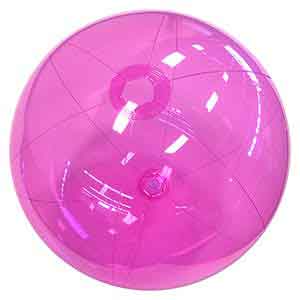 24'' Translucent Purple Beach Balls