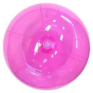 24'' Translucent Purple Beach Balls