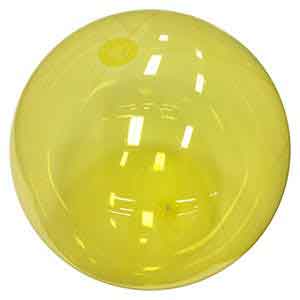 20'' Translucent Yellow Beach Balls