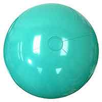 36'' Solid Teal Blue Beach Balls