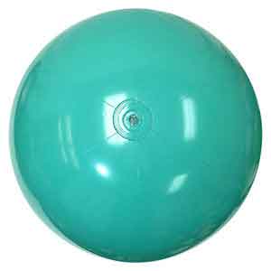 36'' Solid Teal Blue Beach Balls