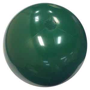 36'' Solid Dark Green Beach Balls