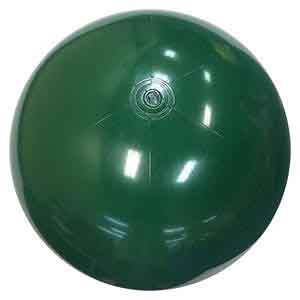 36'' Solid Dark Green Beach Balls