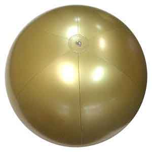 36'' Solid Gold Beach Balls