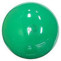 36'' Solid Green Beach Balls