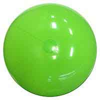 36'' Solid Lime Green Beach Balls