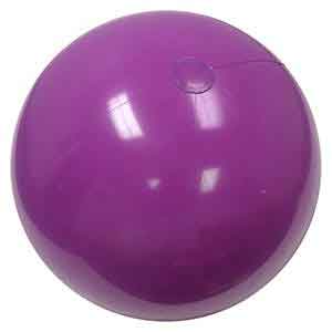 36'' Solid Purple Beach Balls