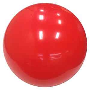 36'' Solid Red Beach Ball