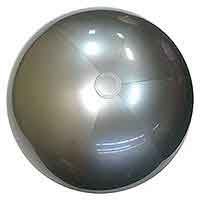 36'' Solid Silver Beach Balls