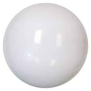 white exercise ball