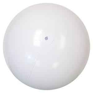 48'' Solid White Beach Balls