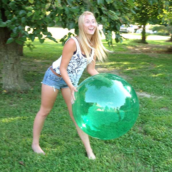 36'' Translucent Green Beach Balls