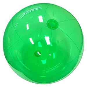 36'' Translucent Green Beach Balls