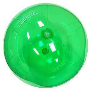 36'' Translucent Green Beach Balls