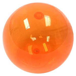 36'' Translucent Orange Beach Balls