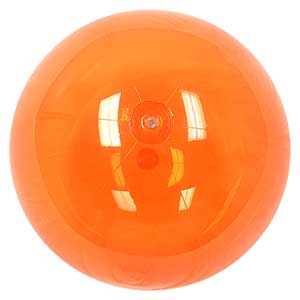 36'' Translucent Orange Beach Balls