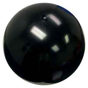 25 / 48'' Solid Black Beach Balls