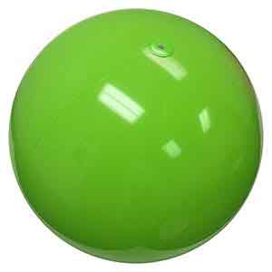 25 / 48'' Solid Lime Green Beach Balls