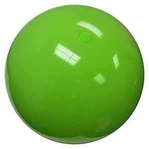 25 / 48'' Solid Lime Green Beach Balls
