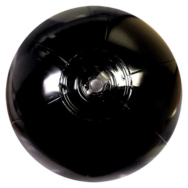 6'' Black 8 Ball Beach Balls