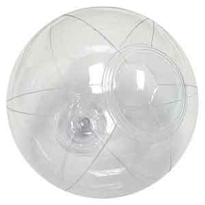 giant clear beach ball