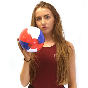 6'' Red White & Blue Beach Balls