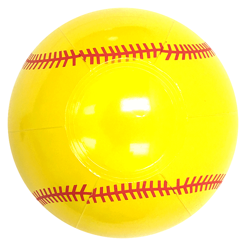 4 x Schaumgummi Softball Knautschball Beach Bälle 6,3 cm Fun-Ball N 140 