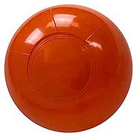 6'' Solid Orange Beach Balls