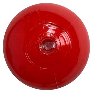 6'' Solid Red Beach Balls