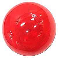 6'' Translucent Red Beach Ball