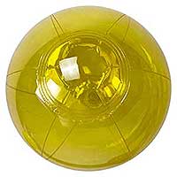 6'' Translucent Yellow Beach Ball