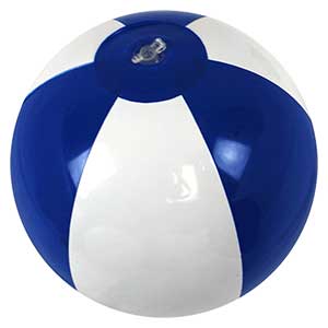 9'' Blue & White Beach Ball