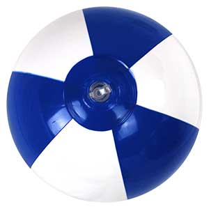 9'' Blue & White Beach Ball