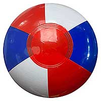 9'' Red White & Blue Beach Balls