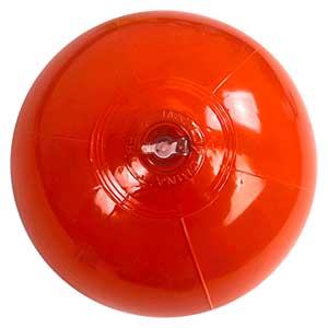 9'' Solid Orange Beach Balls