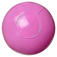9'' Solid Pink Beach Balls
