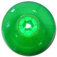 9'' Translucent Green Beach Balls