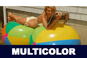 Multi-Color Beach Balls