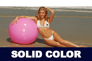 Solid Beach Balls