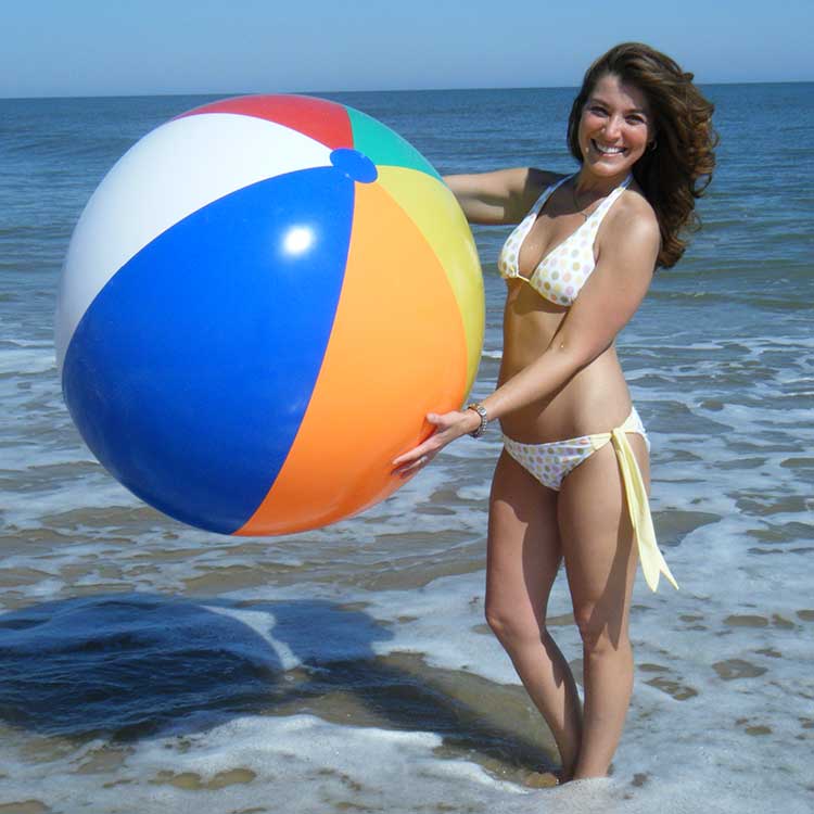 48 Inch Beach Ball – GreatBigStuff.com 48\ 48 Inch Beach Ball | Giant Infla...