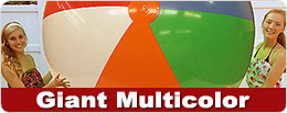 Multicolor Giant Beach Balls