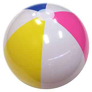 24'' Traditional Pink Beach Balls